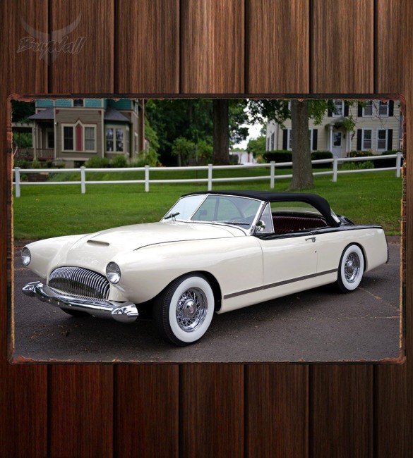 Металлическая табличка Muntz Jet Convertible 444 Металлическая табличка Muntz Jet Convertible 444